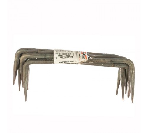 Скоба строительная 220х80х10 (5 шт) - упак. ( 0,901 кг)  110305  Tech-KREP