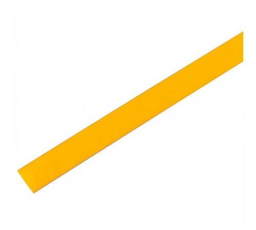 Термоусадочная трубка 8,0/4,0 мм, желтая, упаковка 50 шт. по 1 м  55-0802  PROconnect