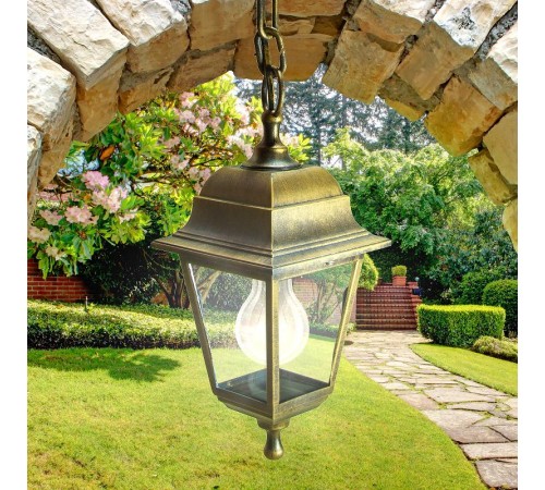 Светильник садово-парковый НСУ 04-60-001 , "Адель" подвесной четырехгранны  Б0048106  ЭРА