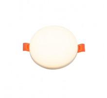 Светильник светодиодный встраиваемый DK4600-WW , IP20, 9Вт, LED 3000, белый, пластик  DK4600-WW  DENKIRS