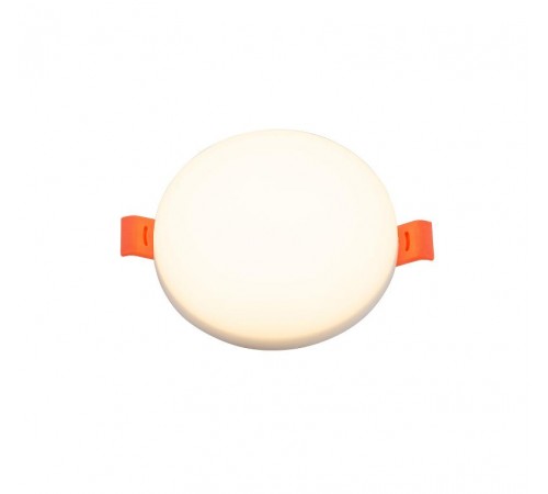 Светильник светодиодный встраиваемый DK4600-WW , IP20, 9Вт, LED 3000, белый, пластик  DK4600-WW  DENKIRS