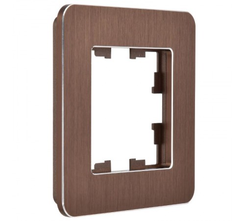 BRITE Рамка 1-ая РУ-1-1-Бр металл коричневый RE AL  BR-M12-M-21-K30  IEK