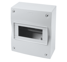 КМ2083 Корпус модульный открытой установки на 8 модулей, белый  КМ2083  HEGEL