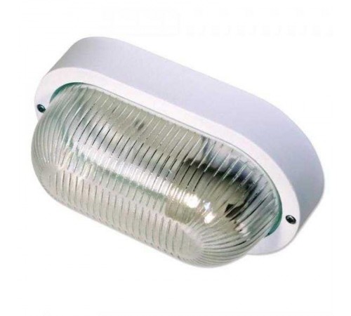 Светильник для ЖКХ под лампу "Фарпласт" Овал НБО 23-60-005 IP44 корпус белый ГИ  1005500599  Элетех