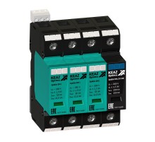 Ограничитель импульсных перенапряжений (УЗИП) OptiDin OM-I-3+Nu-280/12,5  114275  КЭАЗ