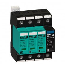 Ограничитель импульсных перенапряжений (УЗИП) OptiDin OM-I-3+Nu-280/12,5/R  114277  КЭАЗ