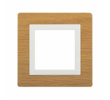 Рамка из натурального дерева, "Avanti", беленый дуб, 2 модуля  4400842  DKC