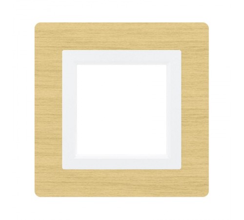 Рамка из натурального дерева, "Avanti", беленый дуб, 2 модуля  4400842  DKC