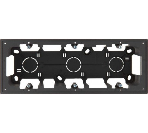 Simon 24 Графит Коробка для накладного монтажа 3-ая  2400753-038  Simon