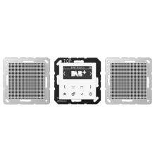 Смарт радио DAB+, стерео; белый  DABA2WW  Jung