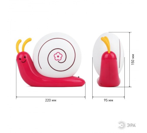 Ночник NLED-405 0,5Вт светодиодный малиновый  Б0003791  ЭРА