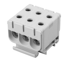 Клемма вводная силовая КВС 6-50мм 3-рядная серая  11-2121  REXANT