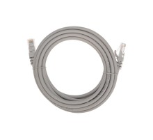 Патч-корд U/UTP CAT 6, RJ45-RJ45, 26AWG, LSZH, серый, 3м REXANT  02-0290-3  REXANT