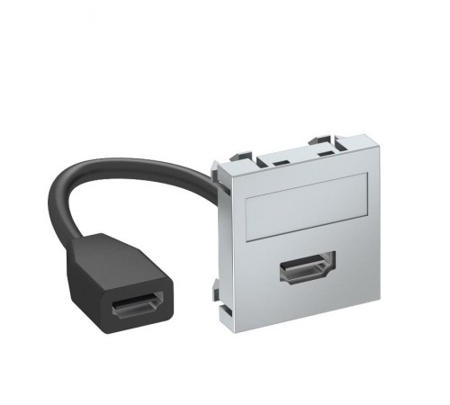 Мультимедийная рамка HDMI Modul45 (серебристый) (MTG-HD F AL1)  6104832  OBO Bettermann