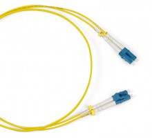 Патч-корд FC-D2-9-LC/AR-LC/UR-H-2M-LSZH-YL волоконно-оптический (шнур) SM 9/125 (OS2), LC/APC-LC/UPC, 2.0 мм, duplex, LSZH, 2 м  248990  Hyperline