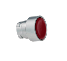 Головка кнопки плоская, красный, мет. MTB2-BA4  43151  ОВЕН