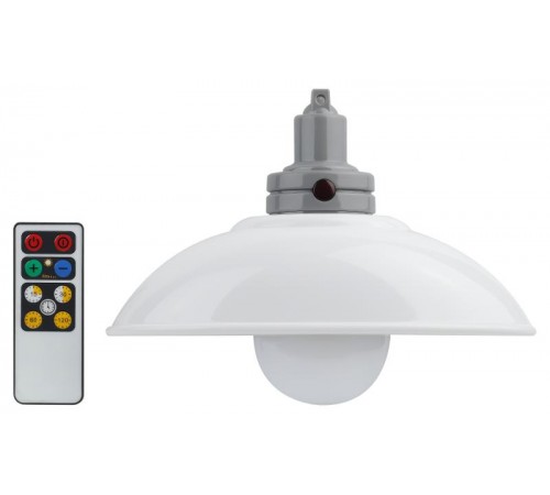 Ночник - светильник светодиодный NLED-488-1W-MS-W настенный на батарейках с пультом белый  Б0051478  ЭРА