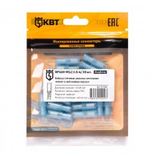 Разъем штекерный изолированный "мама" ВРШИ-М(н) 2.5-4 (20 шт)  91044  КВТ