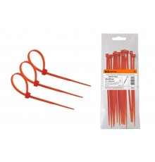 Хомуты нейлоновые 4,8х400мм (красный) (25 штук)  SQ0515-0356  TDM