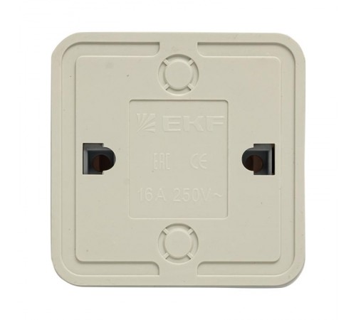 Рим Выключатель 1-клавишный 10А белый EKF  ENV10-021-10  EKF