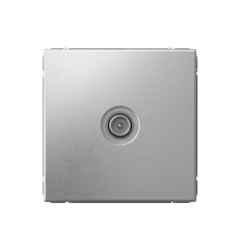 ArtGallery Алюминий Розетка TV коннектор, механизм  GAL000393  SE