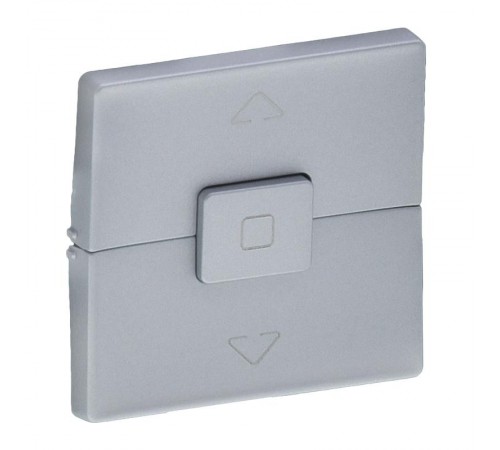 Valena LIFE Алюминий Накладка выключателя жалюзийного  755142  Legrand