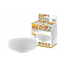 Лампа светодиодная GX53-9 Вт-230 В-4000 К-Э, h=26 мм, Народная  SQ0340-1522  TDM