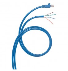 Шнур RJ 45 комбинированный - категория 6 - для распределительных коробок - U/UTP - 8 м - LCS  051757  Legrand