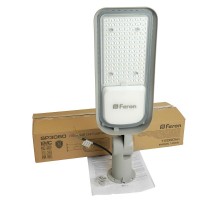 Уличный светодиодный светильник 100W 100-265V/50Hz цвет серый (IP65), SP3060  48687  FERON