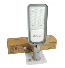 Уличный светодиодный светильник 100W 100-265V/50Hz цвет серый (IP65), SP3060  48687  FERON