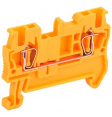 Клемма пружинная КПИ 2в-1,5 17,5А оранжевая   YZN11-001-K09  IEK 