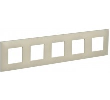 SKANDY Рамка 5-местная SK-F05B бежевый  SK-M52-K10  IEK