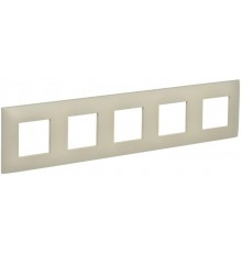 SKANDY Рамка 5-местная SK-F05B бежевый  SK-M52-K10  IEK