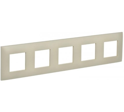 SKANDY Рамка 5-местная SK-F05B бежевый  SK-M52-K10  IEK