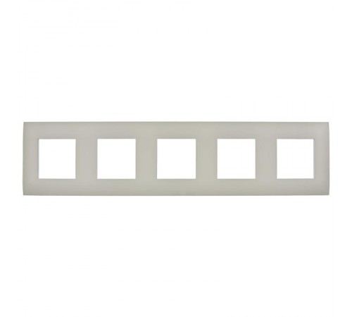 SKANDY Рамка 5-местная SK-F05B бежевый  SK-M52-K10  IEK