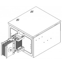 Секц. конц. пит. 4000А Al 3L+N+1/2PE IP55 тран. IEK  LB-4000A5-35-F-EB  IEK