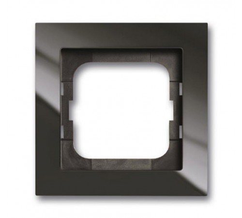 Рамка 1-постовая, серия axcent, цвет ch?teau-black  1754-0-4491   2CKA001754A4491  ABB