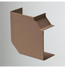 Поворот на 90 град. для РКК-80х60 и 80х40 (коричневый)  ПВР-80х60-К  Рувинил