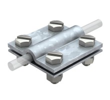 Соединитель прутка крестовой (252 8-10XFL30 FT)  5312655  OBO Bettermann