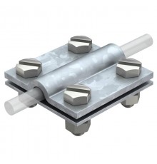 Соединитель прутка крестовой (252 8-10XFL30 FT)  5312655  OBO Bettermann