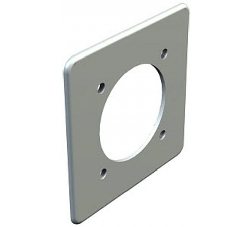 Монтажная пластина для розетки CEE (полиамид,светло-серый) (2393 UP)  6024106  OBO Bettermann