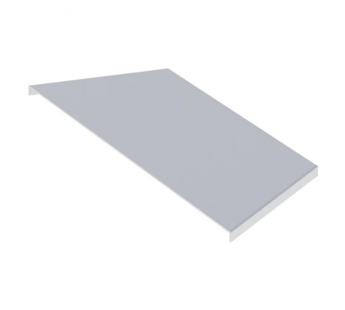 Крышка для переходника по ширине правостороннего лестничного усиленнаяй 100х600х500 мм (2 мм) HDZ EKF  kwrltp100х600х500-2-HDZ  EKF