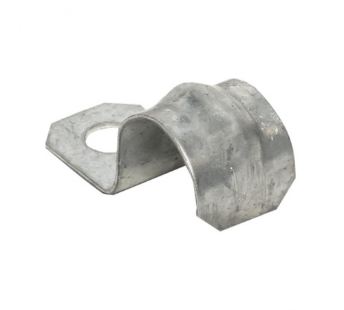 Скоба металлическая однолапковая СМО d14-15мм (10шт.) PROxima  sm-1-14-15-r  EKF