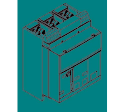 Комплект силовых выводов стационарного выключателя F E1.2 F 4шт  1SDA073974R1  ABB