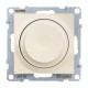 SUNO Светорегулятор с поворотной ручкой универсальный 300Вт без нейтрали. Цвет "Слоновая кость"  721279  Legrand