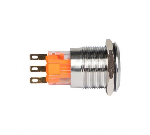 Кнопка S-Pro67 19 мм с фикс. без подсв PROxima  s-pro67-200  EKF