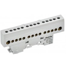 TEKFOR Шина L "фаза" изолированная на универсальном держателе 8х12-14-Ср  TF-NN20-14-KL-K03  IEK