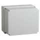 Коробка распределительная КМ41274 для о/п 240х195х165 мм IP55 (RAL7035, кабельные вводы 5 шт)  UKO10-240-195-165-K41-55  IEK