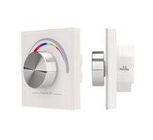 Панель Rotary SR-2836-RGB White (3V,RGB,1зона)  019573  Arlight