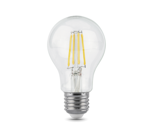 Лампа светодиодная Black LED Filament A60 E27 8W 780lm 4100К  102802208  Gauss